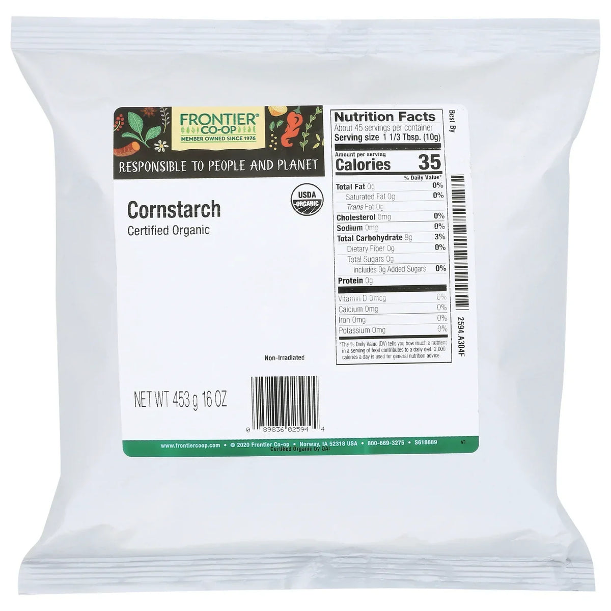 Organic Cornstarch