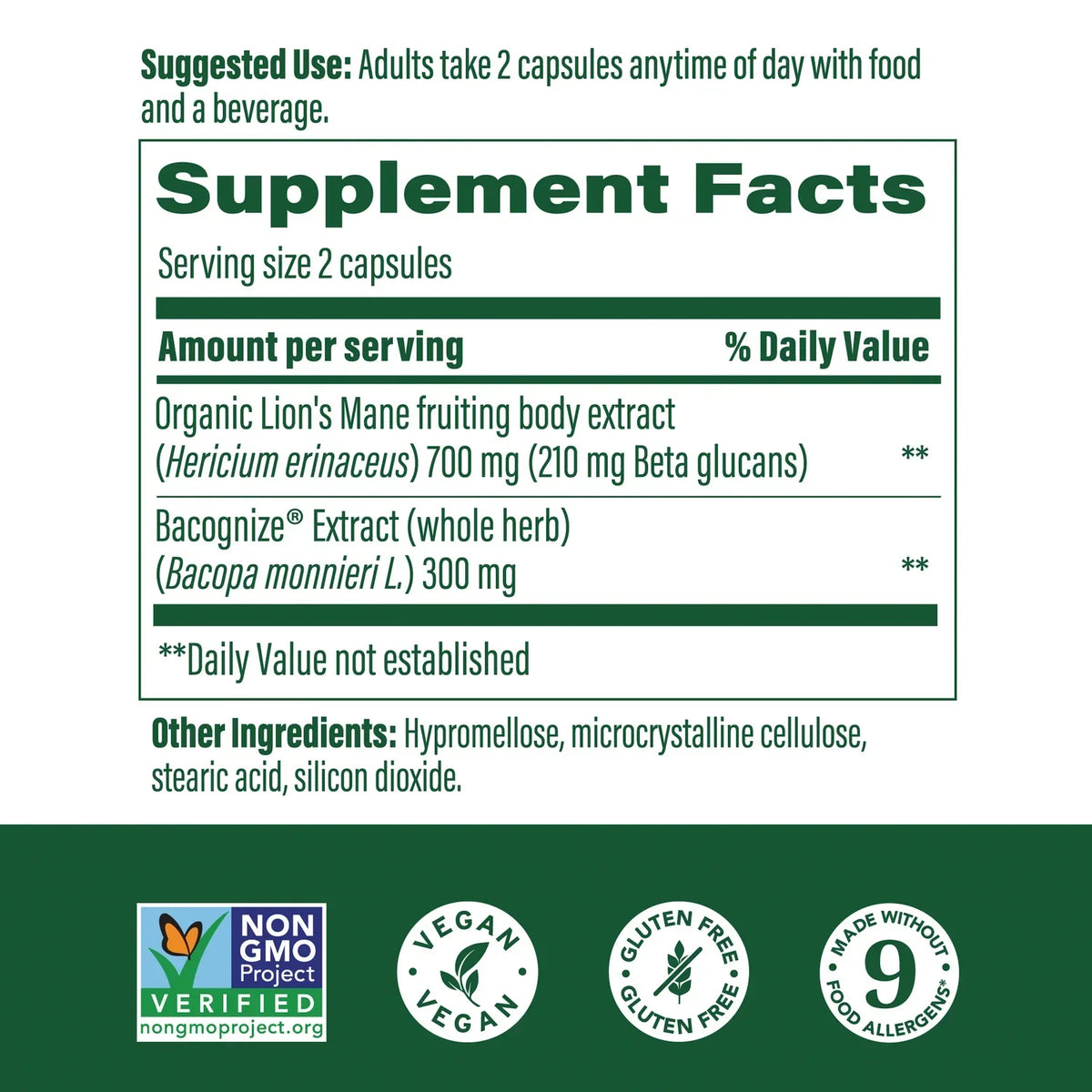 Superfood Mushroom Focus Support