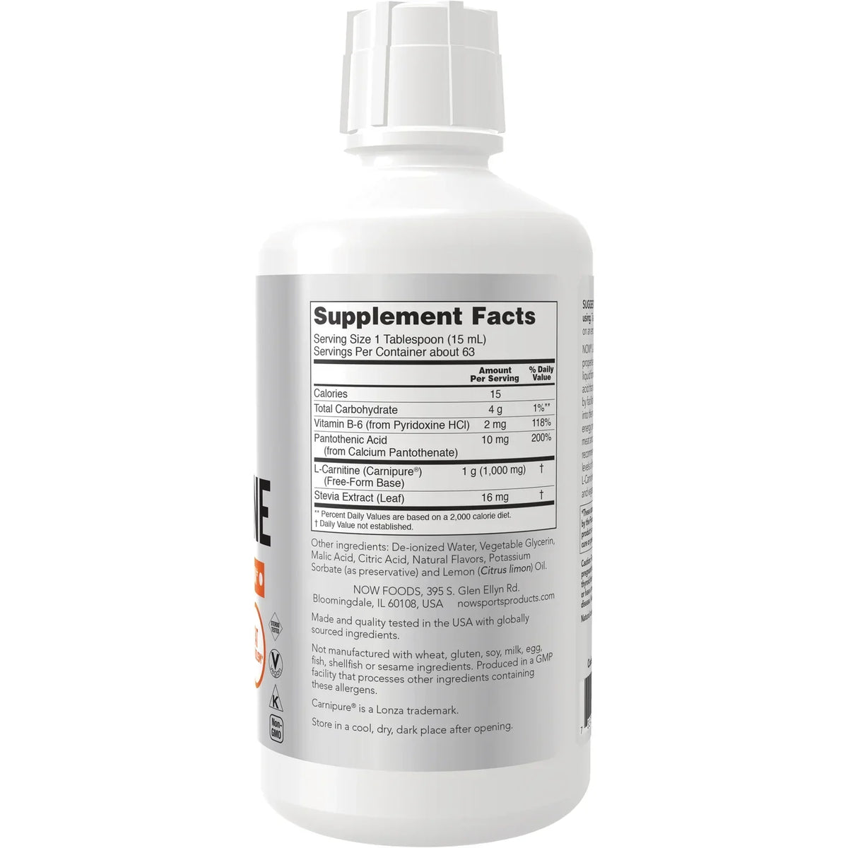 Liquid L-Carnitine - Citrus