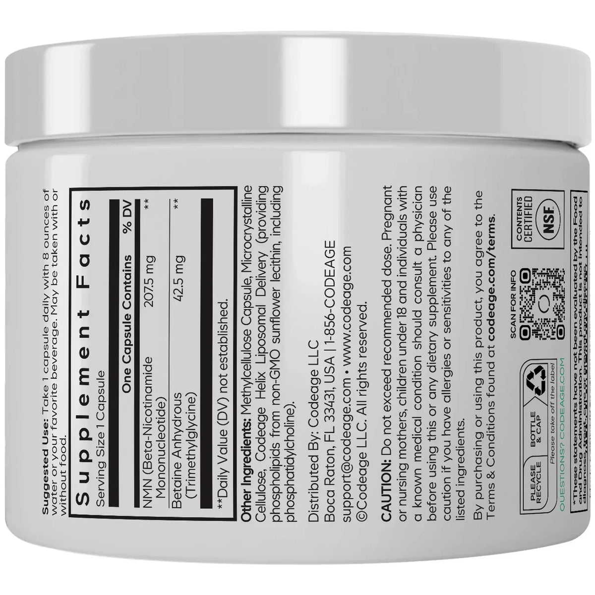 Liposomal NMN