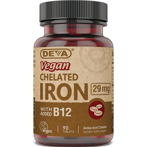 Vegan Chelated Iron with Added B12