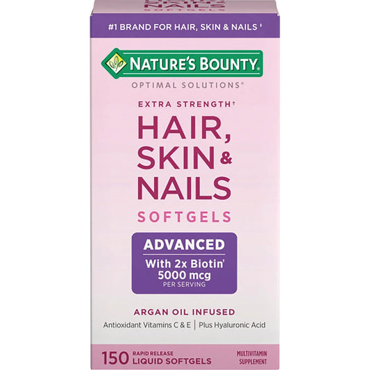 Extra Strength Hair, Skin & Nails Softgels