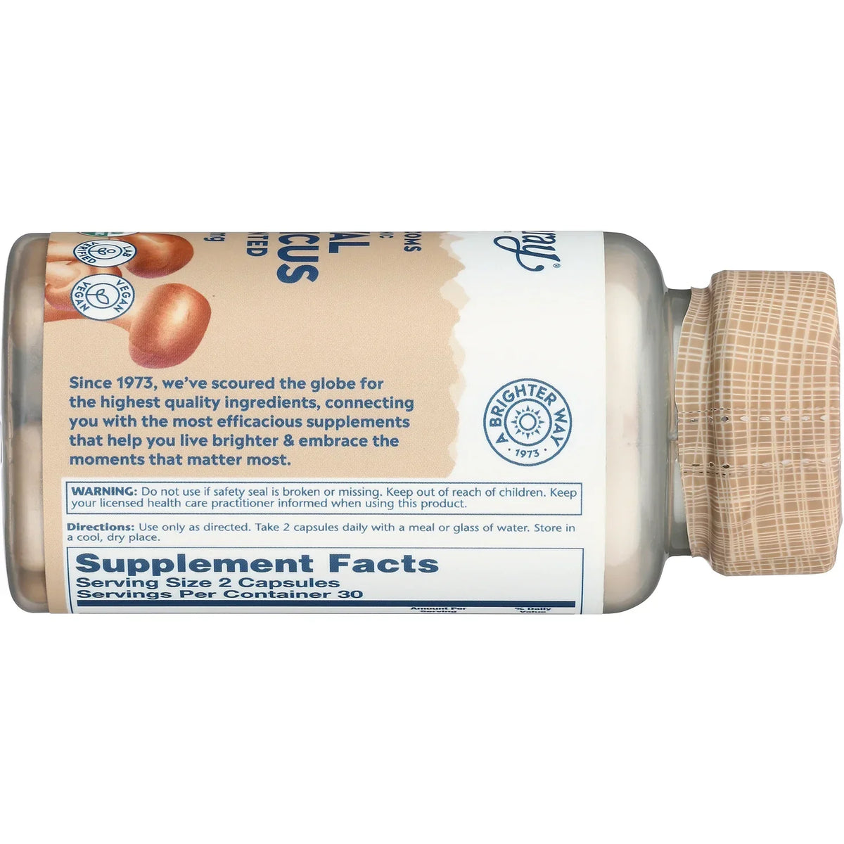 Mushrooms Organic Royal Agaricus Fermented
