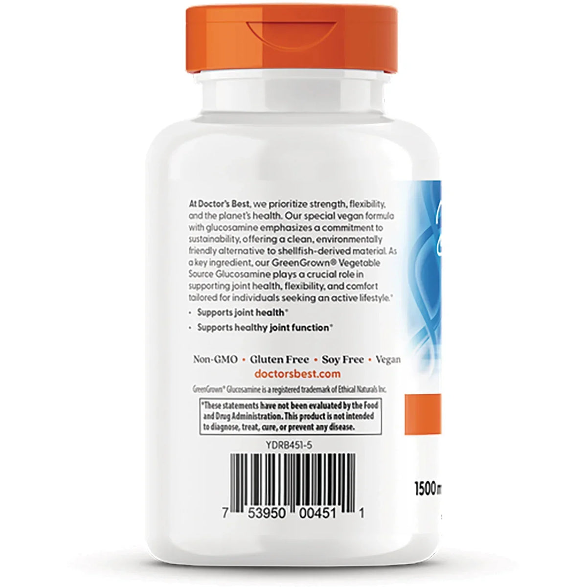 Vegan Glucosamine Sulfate with GreenGrown Glucosamine