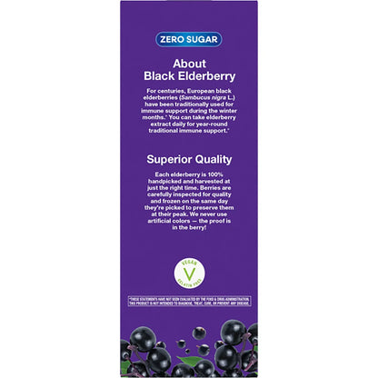Sambucus Traditional Elderberry Immune Syrup - Zero Sugar