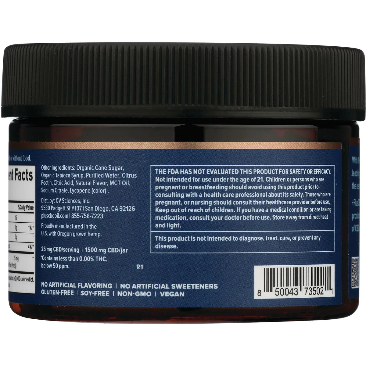 Daily Balance CBD Gummies - Wild Berry
