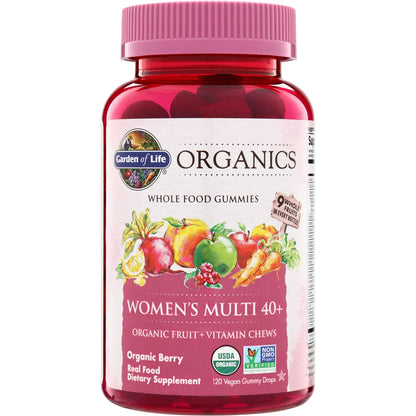Organics Women's Multi 40+ Gummies - Organic Berry
