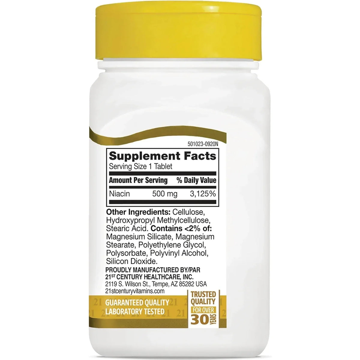 Prolonged Release Niacin