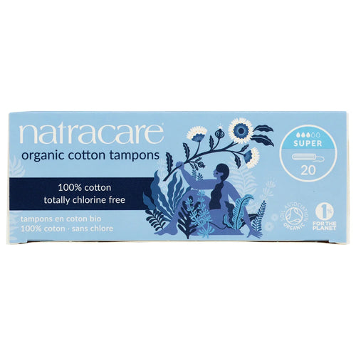 Organic Cotton Tampons - Super