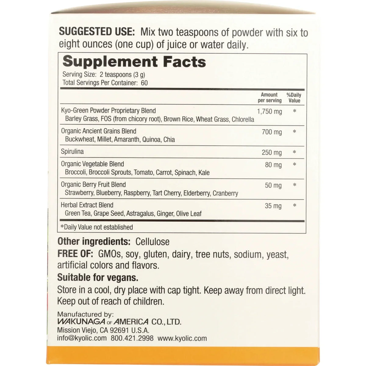 Kyo-Green - Harvest Blend