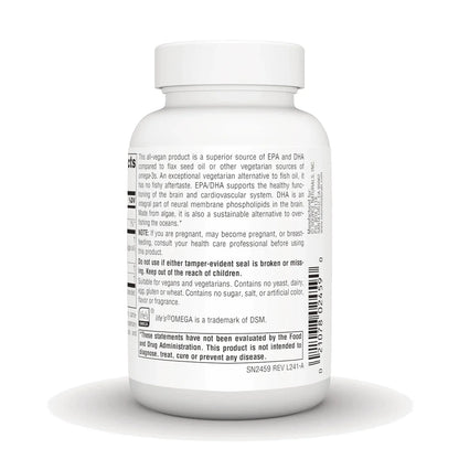 Vegan Omega-3s Non-Fish EPA-DHA