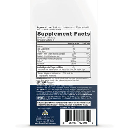 Rapid Hydration - Lemon Lime