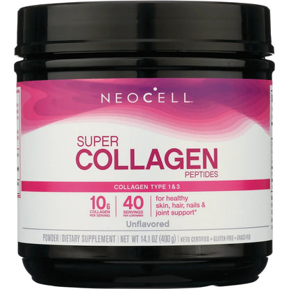 Super Collagen Peptides Type 1 & 3 - Unflavored