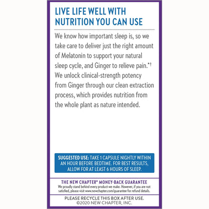 Restful Sleep and Pain Relief
