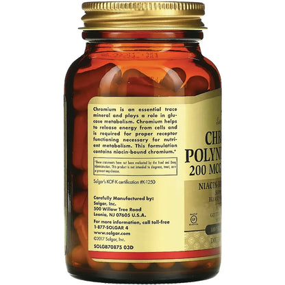 Chromium Polynicotinate Yeast Free