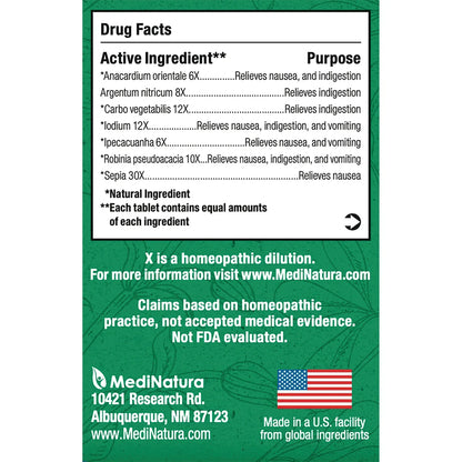 BHI Nausea Relief Tablets