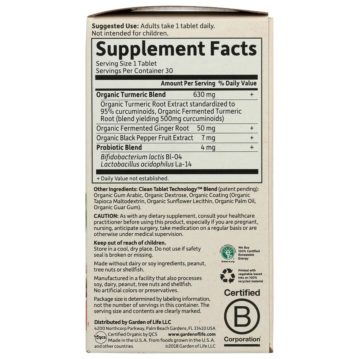 mykind Organics Maximum Strength Turmeric Joints & Mobility